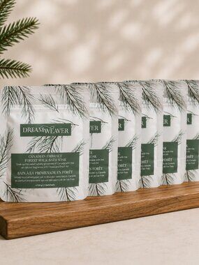 Forest Walk  | Canadian Fir Bath Soak | Dream Weaver | Set of 6